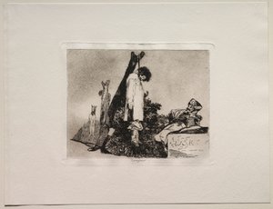 战争的恐怖：无论如何都不是。 作者 弗朗西斯科·德·戈雅