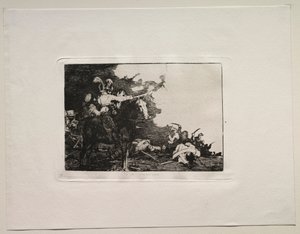 战争的恐怖：他们不同意。 作者 弗朗西斯科·德·戈雅