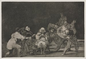 箴言：忠诚，1864年。 作者 弗朗西斯科·德·戈雅