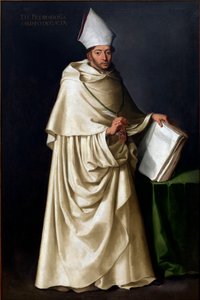 Pedro de Ona (1570-1643) by Zurbaran, Francisco, de (1598-1664)。 布面油画，尺寸：207x136，c.1630，Ayuntamiento de Sevilla 作者 弗朗西斯科·德祖巴兰