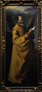 圣安德鲁，1635-40 作者 弗朗西斯科·德祖巴兰