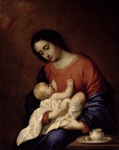 处女和孩子 作者 弗朗西斯科·德祖巴兰