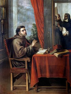 Visit of the Italian theologian and philosopher Saint Thomas Aquinas (Tommaso d