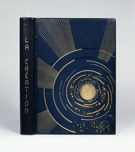 约瑟夫·查尔斯·马德鲁斯（Joseph-Charles Mardrus）的《创世记》（La Creation）的书封面 作者 弗朗索瓦·路易斯（后）铁匠