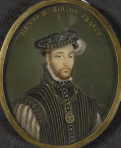 法国国王亨利二世的画像（1519-59年