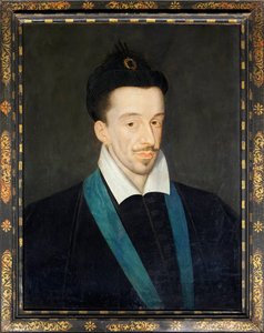 法国国王亨利三世（1551-1589 年）肖像，约 1582-86 年（绘画） 作者 弗朗索瓦（attr.to）康奈尔