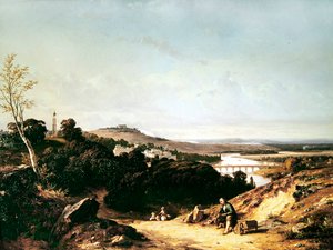 圣云和Demosthene的灯笼，1837年 作者 弗朗索瓦·安托万·莱昂·弗勒里