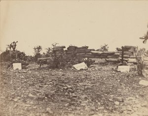 [死亡现场]，1867年。