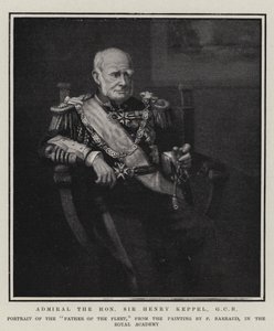 海军上将Henry Keppel爵士，GCB