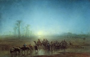 贝都因大篷车，1863年
