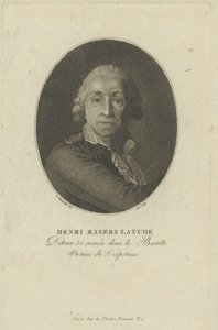 Henri Masers de Latude肖像1725-1805，c。 1793年。