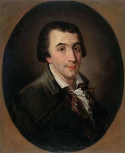 Jacques-Pierre Brissot de Warville的肖像，1754-1793，约1790。
