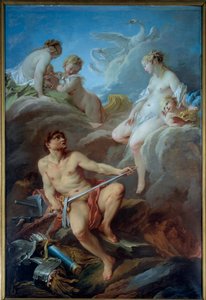 Venus asking Vulcan for weapons for Enee Painting by Francois Boucher (1703-1770) 1732 Sun. 2,52x1,75 m 作者 弗朗索瓦·布歇