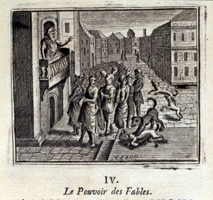 寓言的力量。Jean de La Fontaine (1621-95)的寓言。插图：François Chauveau（1613-1676）。1728年的版本。 作者 弗朗索瓦·夏维