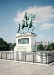 亨利四世（1553-1610）的马术雕像 1818年（铜制 作者 弗朗索瓦·弗雷德里克·莱莫特