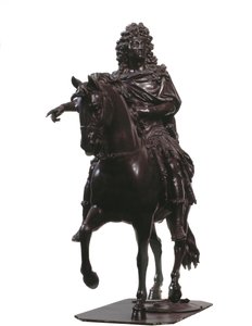 法国国王路易十四的马术肖像（青铜雕塑） 作者 弗朗索瓦吉拉东