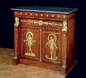 餐具柜，1810号（木质和大理石）