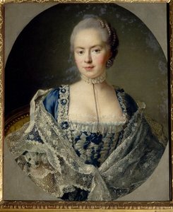 Daria Petrovna Saltykova (Saltykoff) 公主肖像（外号 Chernysheva
