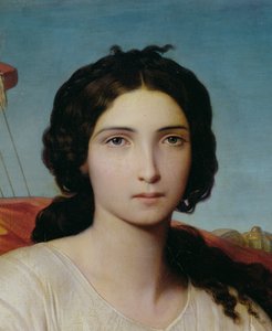 以斯帖记作为宫女，细节，1844年
