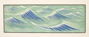 从Aeschylus，酒吧束缚的普罗米修斯的图示。 1941年（模版印刷）