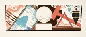 从Aeschylus，酒吧束缚的普罗米修斯的图示。 1941年（模版印刷） 作者 弗朗索瓦路易斯史密斯