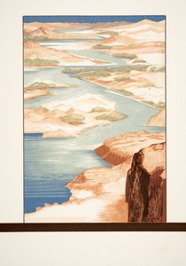 来自普罗米修斯的插图由Aeschylus，酒吧束缚。 1941年（模版印刷） 作者 弗朗索瓦路易斯史密斯