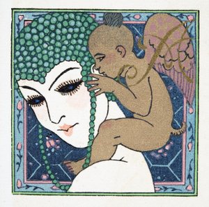 来自喜剧研究员，酒吧的字母A. 1922年（模版印刷） 作者 弗朗索瓦路易斯史密斯