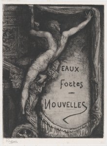 Eaux Fortes Nouvelles的封面，19世纪末。 作者 弗朗索瓦·尼古拉斯·奇夫拉特
