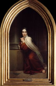 弗朗索瓦·杰拉德（Francois Gerard，1770-1837 年）19 世纪巴黎，天主教学院的代表圣特雷莎画作