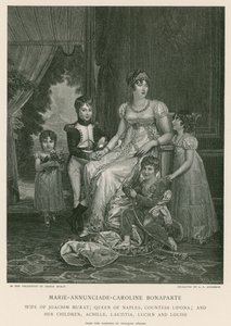 Marie-Annunciade-Caroline Bonaparte 作者 弗朗索瓦·帕斯卡·西蒙·杰拉德