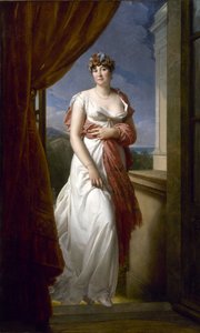 泰雷莎-卡巴鲁斯的肖像，塔利安夫人1773-1835，1805年。 作者 弗朗索瓦·帕斯卡·西蒙·杰拉德