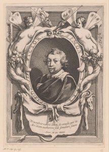 西蒙-武埃肖像
Parisiensis Pictor Simon Vouet（物品上的标题） 作者 Lodewijk XIII（法兰克国王）