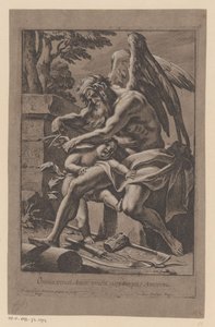 时间折断了爱神的翅膀
Omnia vincit Amor, vincit mox tempus Amorem（标题为实物） 作者 Lodewijk XIII（法兰克国王）