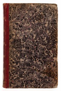 天才du Christianisme，1802年（皮革和大理石纸） 作者 弗朗索瓦·雷内·维康泰·德·夏多布里安
