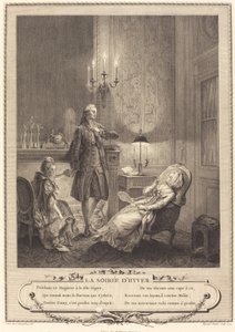 冬季晚会 作者 Francois Robert Ingouf after Sigmund Freudenberger
