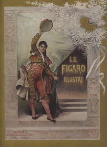 Le Figaro Illustre的封面，1887年12月1日 作者 Francois Schommer