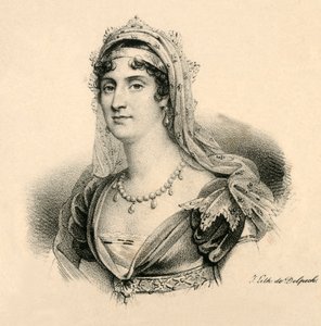 Elisa的。托斯卡纳大公爵夫人，1777-1820，c1830。