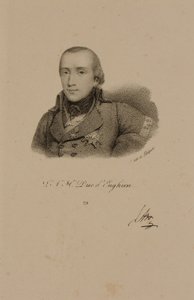 Louis Antoine Henri de Bourbon（1772-1804）Enghien公爵穿着Conde制服