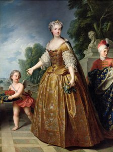1725年后，Marie Leczinska（1703-68）的肖像