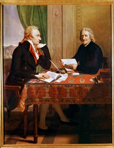 Vittorio Alfieri 与 Abbe Tommaso Galuso（绘画） 作者 