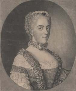 安妮-亨里埃特-德-法兰西夫人的肖像，1750年。 作者 弗朗索瓦·泽维尔·维斯普雷