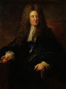 Jules Hardouin Mansart的肖像（1646-1708）
