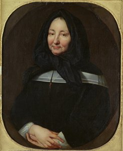 Miramion夫人Marie Bonneau的肖像（1629-96）c.1690 作者 让·弗朗索瓦·德·特洛伊