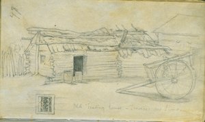 Old Trading House，Traverse des Sioux，1851 作者 弗兰克·布莱克威尔·梅耶