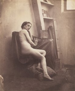 [工作室里的女性裸体]，1856年至1959年。