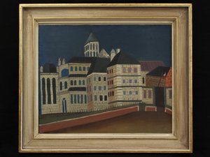 大教堂，Conques，c.1938 作者 弗兰克·库姆斯