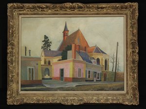 巴黎圣母院教堂 - 沙特尔，c.1938 作者 弗兰克·库姆斯