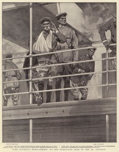 Lord Roberts&39;s Home-Coming，在SS加拿大的飓风甲板上
