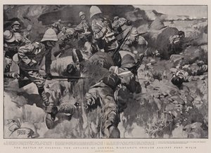 Colenso之战，Hildyard将军对Wylie堡的推进