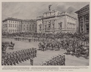 罗马皇家婚礼庆典，军队大评论 作者 Frank Dadd